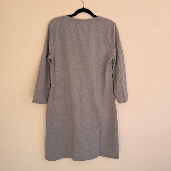Calvin Klein Heather Gray Shirt Dress Large Casual
Y2K Minimalist Logo Stretch - Picture 12 of 13